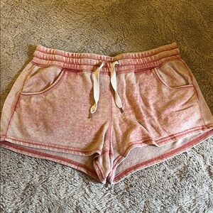 Casual Pink Women's Cotton Shorts